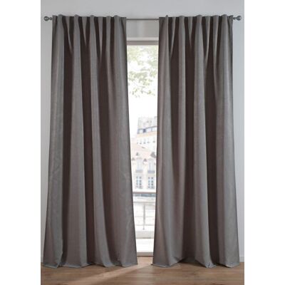 bonprix Zastiňující žakárový závěs (1 ks v balení) - unisex - v/š: 225/130 cm bonprix Zastiňující žakárový závěs (1 ks v balení) - unisex - v/š: 225/130 cm