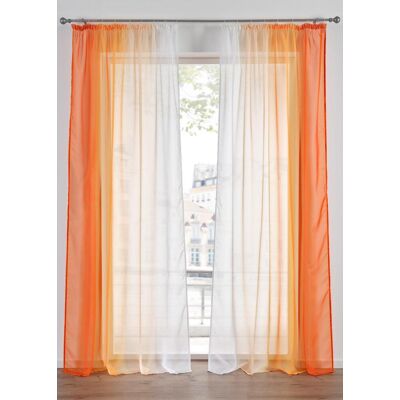 bonprix Záclona z lehkého voálu, také extra dlouhá (2 ks v balení) - unisex - v/š: 245/144 cm bonprix Záclona z lehkého voálu, také extra dlouhá (2 ks v balení) - unisex - v/š: 245/144 cm