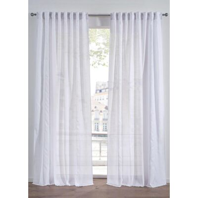 bonprix Záclona s výšivkou (1 ks v balení) - unisex - v/š: 245/130 cm bonprix Záclona s výšivkou (1 ks v balení) - unisex - v/š: 245/130 cm