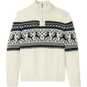 bonprix Norský svetr s límečkem na zip - Muž - 68/70 (4XL) bonprix Norský svetr s límečkem na zip - Muž - 68/70 (4XL)