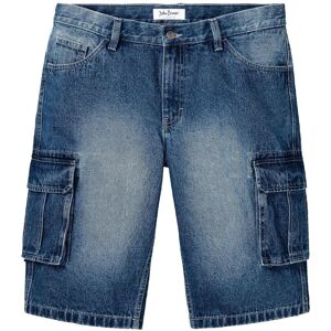bonprix Dlouhé džínové cargo bermudy, Relaxed Fit - Muž - 54 bonprix Dlouhé džínové cargo bermudy, Relaxed Fit - Muž - 54