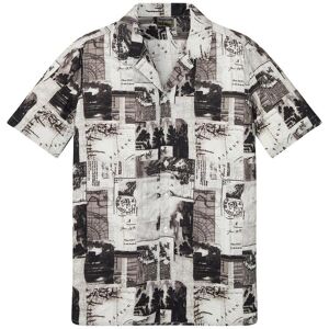 bonprix Viskózová košile s krátkým rukávem - Muž - 47/48 (3XL) bonprix Viskózová košile s krátkým rukávem - Muž - 47/48 (3XL)
