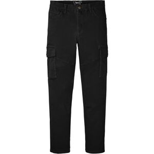bonprix Strečové kalhoty Slim Fit s cargo kapsami, Straight - Muž - 46 bonprix Strečové kalhoty Slim Fit s cargo kapsami, Straight - Muž - 46