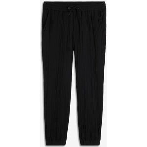 bonprix Mušelínové kalhoty bez zapínání, z čisté bavlny, Regular Fit, Tapered - Muž - 44/46 (S) bonprix Mušelínové kalhoty bez zapínání, z čisté bavlny, Regular Fit, Tapered - Muž - 44/46 (S)