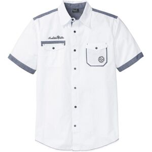 bonprix Košile z čisté bavlny, krátký rukáv - Muž - 45/46 (XXL) bonprix Košile z čisté bavlny, krátký rukáv - Muž - 45/46 (XXL)
