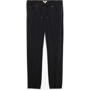 bonprix Kalhoty bez zapínání, Relaxed Fit, z čistého bavlněného kepru, Tapered - Muž - 52 bonprix Kalhoty bez zapínání, Relaxed Fit, z čistého bavlněného kepru, Tapered - Muž - 52