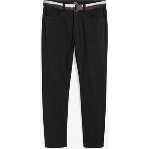 bonprix Strečové kalhoty Regular Fit s páskem, Straight - Muž - 48 bonprix Strečové kalhoty Regular Fit s páskem, Straight - Muž - 48
