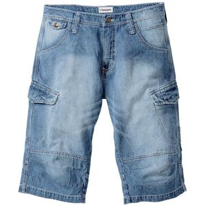 bonprix Lehké dlouhé džínové cargo bermudy, Relaxed Fit - Muž - 56 bonprix Lehké dlouhé džínové cargo bermudy, Relaxed Fit - Muž - 56