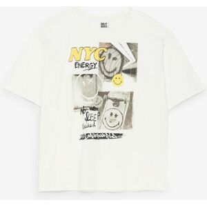 bonprix Tričko s motivem Smiley World, z čisté bavlny, střih Loose Fit - Chlapci - 158 bonprix Tričko s motivem Smiley World, z čisté bavlny, střih Loose Fit - Chlapci - 158