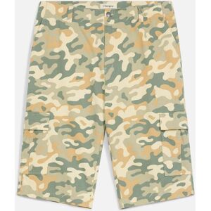 bonprix Dlouhé cargo bermudy z kepru, Loose Fit - Muž - 60 bonprix Dlouhé cargo bermudy z kepru, Loose Fit - Muž - 60