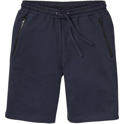 bonprix Teplákové bermudy s praktickými kapsami na zip - Muž - 48/50 (M) bonprix Teplákové bermudy s praktickými kapsami na zip - Muž - 48/50 (M)