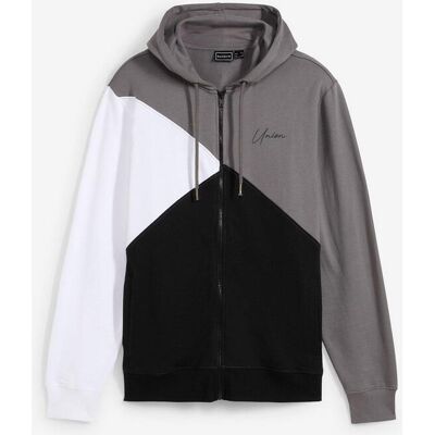bonprix Mikinová bunda s kapucí, z čisté organické bavlny - Muž - 64/66 (3XL) bonprix Mikinová bunda s kapucí, z čisté organické bavlny - Muž - 64/66 (3XL)