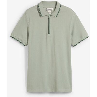 bonprix Pólo tričko z piké z čisté bavlny, se zipem - Muž - 56/58 (XL) bonprix Pólo tričko z piké z čisté bavlny, se zipem - Muž - 56/58 (XL)