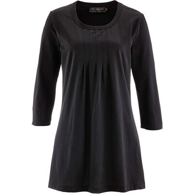 bonprix Dlouhé tričko z čisté bavlny - Žena - 56/58 (3XL) bonprix Dlouhé tričko z čisté bavlny - Žena - 56/58 (3XL)