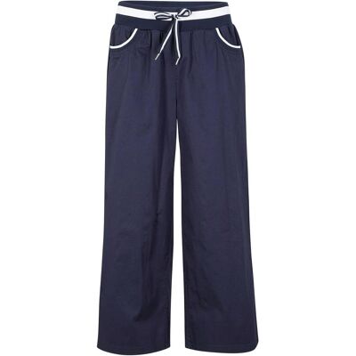 bonprix Kalhoty culotte s povrchovou úpravou Papertouch, z bavlněné směsi - Žena - 42 bonprix Kalhoty culotte s povrchovou úpravou Papertouch, z bavlněné směsi - Žena - 42