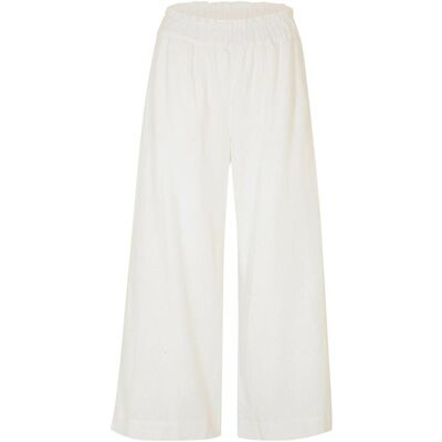 bonprix Kalhoty Culotte z lehké směsi se lnem, délka po lýtka - Žena - 46 bonprix Kalhoty Culotte z lehké směsi se lnem, délka po lýtka - Žena - 46