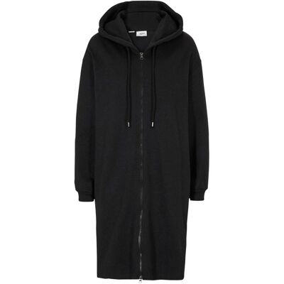 bonprix Dlouhá propínací mikina s postranními rozparky - Žena - 56/58 (3XL) bonprix Dlouhá propínací mikina s postranními rozparky - Žena - 56/58 (3XL)