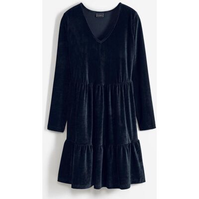 bonprix Minišaty z elastického sametu - Žena - 32/34 (XS) bonprix Minišaty z elastického sametu - Žena - 32/34 (XS)