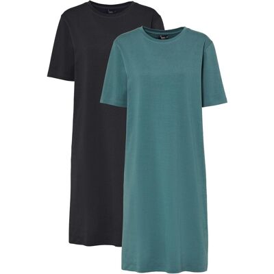 bonprix Úpletové šaty (2 ks v balení) - Žena - 48/50 (XL) bonprix Úpletové šaty (2 ks v balení) - Žena - 48/50 (XL)