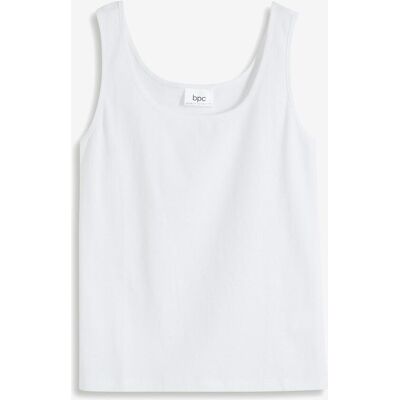 bonprix Žebrový top z čisté bavlny - Žena - 52/54 (XXL) bonprix Žebrový top z čisté bavlny - Žena - 52/54 (XXL)
