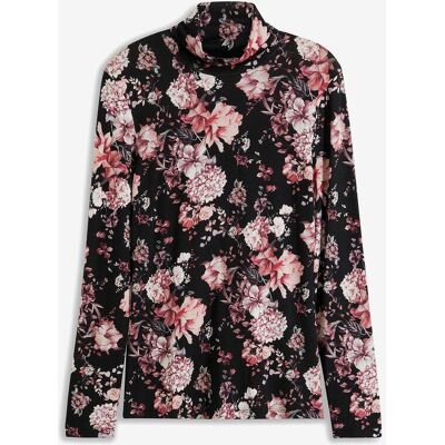 bonprix Triko s dlouhým rukávem, z měkké viskózové směsi - Žena - 52/54 (XXL) bonprix Triko s dlouhým rukávem, z měkké viskózové směsi - Žena - 52/54 (XXL)