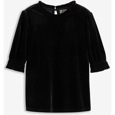 bonprix Tričko z měkkého sametu - Žena - 56/58 (3XL) bonprix Tričko z měkkého sametu - Žena - 56/58 (3XL)