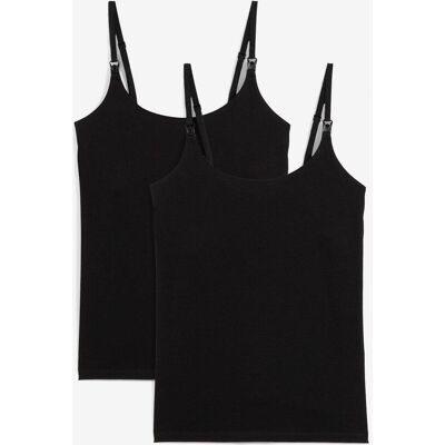 bonprix Kojicí topy z organické bavlny (2 ks v balení) - Žena - 32/34 (XS) bonprix Kojicí topy z organické bavlny (2 ks v balení) - Žena - 32/34 (XS)