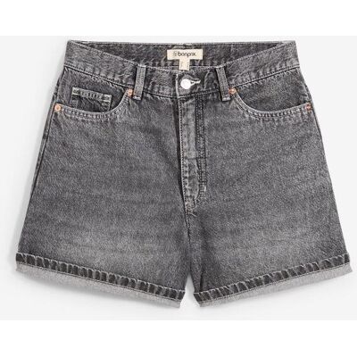 bonprix Džínové šortky High Waist, nízký podíl streče - Žena - 42 bonprix Džínové šortky High Waist, nízký podíl streče - Žena - 42