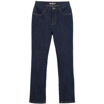 bonprix Strečové džíny Slim Fit s nastavitelným pasem, Straight - Chlapci - 164 bonprix Strečové džíny Slim Fit s nastavitelným pasem, Straight - Chlapci - 164