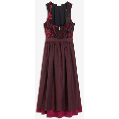 bonprix Kroj ve stylu dirndl se sametem, v délce midi (2dílná souprava) - Žena - 44 bonprix Kroj ve stylu dirndl se sametem, v délce midi (2dílná souprava) - Žena - 44