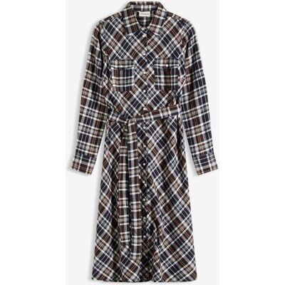 bonprix Košilové šaty z měkkého flanelu - Žena - 48 bonprix Košilové šaty z měkkého flanelu - Žena - 48