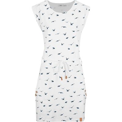 bonprix Úpletové šaty s křidélkovými rukávy a potiskem - Žena - 52/54 (XXL) bonprix Úpletové šaty s křidélkovými rukávy a potiskem - Žena - 52/54 (XXL)
