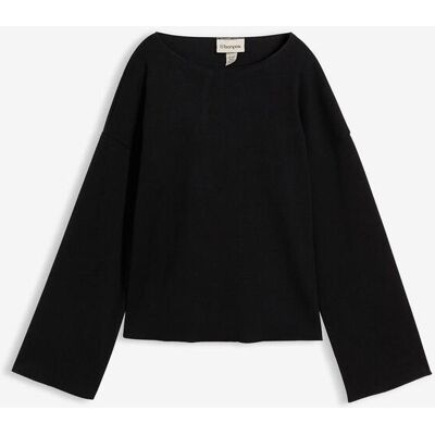 bonprix Tričko s dlouhým rukávem ze žebrovaného materiálu - Žena - 48/50 (XL) bonprix Tričko s dlouhým rukávem ze žebrovaného materiálu - Žena - 48/50 (XL)
