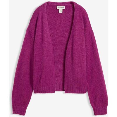 bonprix Zkrácený oversize kabátek ze silnější pleteniny - Žena - 52/54 (XXL) bonprix Zkrácený oversize kabátek ze silnější pleteniny - Žena - 52/54 (XXL)