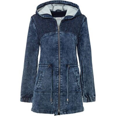bonprix Lehká džínová parka - Žena - 34 bonprix Lehká džínová parka - Žena - 34
