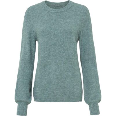 bonprix Svetr s balónovými rukávy - Žena - 52/54 (XXL) bonprix Svetr s balónovými rukávy - Žena - 52/54 (XXL)