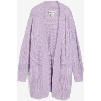 bonprix Dlouhý pletený kabátek - Žena - 56/58 (3XL) bonprix Dlouhý pletený kabátek - Žena - 56/58 (3XL)