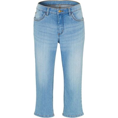 bonprix Capri džíny, Mid Waist, Slim Fit - Žena - 38 bonprix Capri džíny, Mid Waist, Slim Fit - Žena - 38
