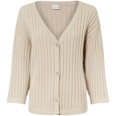 bonprix Pletený kabátek z viskózové směsi - Žena - 48/50 (XL) bonprix Pletený kabátek z viskózové směsi - Žena - 48/50 (XL)