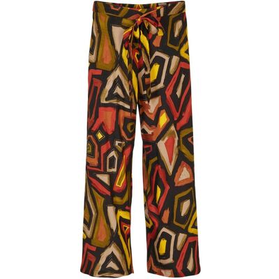 bonprix Kalhoty Culotte se splývavé viskózy - Žena - 42 bonprix Kalhoty Culotte se splývavé viskózy - Žena - 42