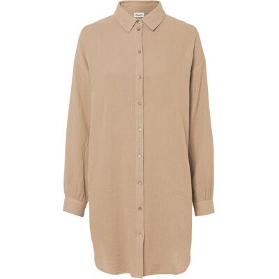 bonprix Dlouhá oversize halenka z mušelínu - Žena - 36 bonprix Dlouhá oversize halenka z mušelínu - Žena - 36