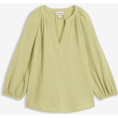 bonprix Oversize halenka z mušelínu - Žena - 38 bonprix Oversize halenka z mušelínu - Žena - 38