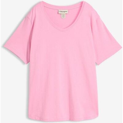 bonprix Široké tričko z organické bavlny - Žena - 52/54 (XXL) bonprix Široké tričko z organické bavlny - Žena - 52/54 (XXL)