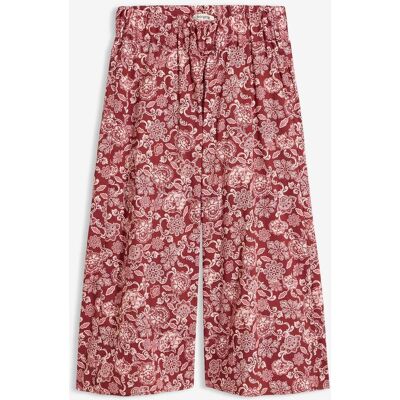 bonprix Culotte kalhoty z odolného popelínu - Žena - 38 bonprix Culotte kalhoty z odolného popelínu - Žena - 38
