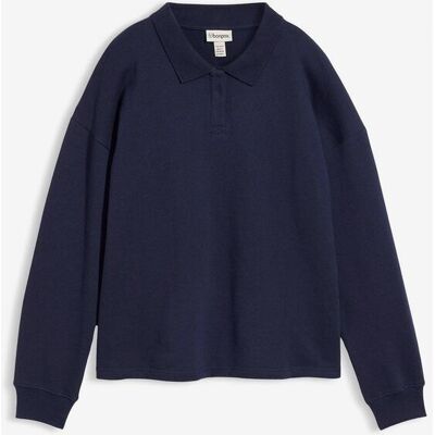 bonprix Mikina z čisté organické bavlny - Žena - 52/54 (XXL) bonprix Mikina z čisté organické bavlny - Žena - 52/54 (XXL)