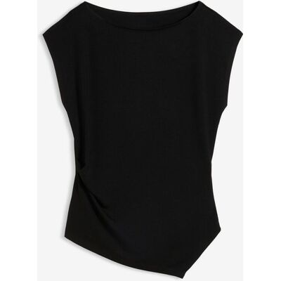 bonprix Asymetrický top z materiálu Punto di Roma - Žena - 52/54 (XXL) bonprix Asymetrický top z materiálu Punto di Roma - Žena - 52/54 (XXL)