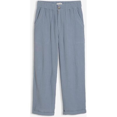 bonprix Culotte kalhoty z mušelínu z čisté bavlny - Žena - 42 bonprix Culotte kalhoty z mušelínu z čisté bavlny - Žena - 42