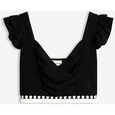 bonprix Zkrácený top - Žena - 48/50 (XL) bonprix Zkrácený top - Žena - 48/50 (XL)
