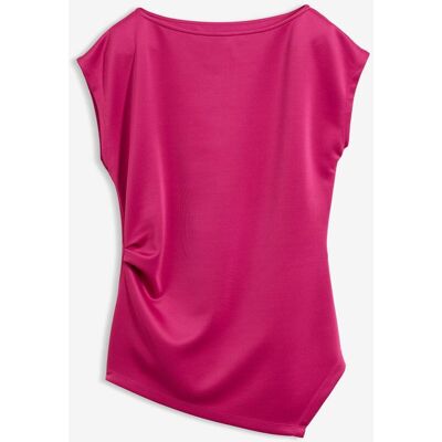 bonprix Asymetrický top z pohodlného materiálu scuba - Žena - 40/42 (M) bonprix Asymetrický top z pohodlného materiálu scuba - Žena - 40/42 (M)