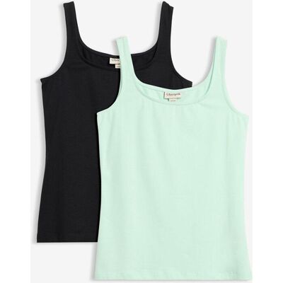 bonprix Top (2 ks v balení) - Žena - 48/50 (XL) bonprix Top (2 ks v balení) - Žena - 48/50 (XL)